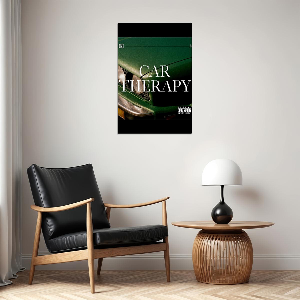 Bosco Car Therapy Music Cover Poster Wall Art Print Home Wall Decor - xonomax