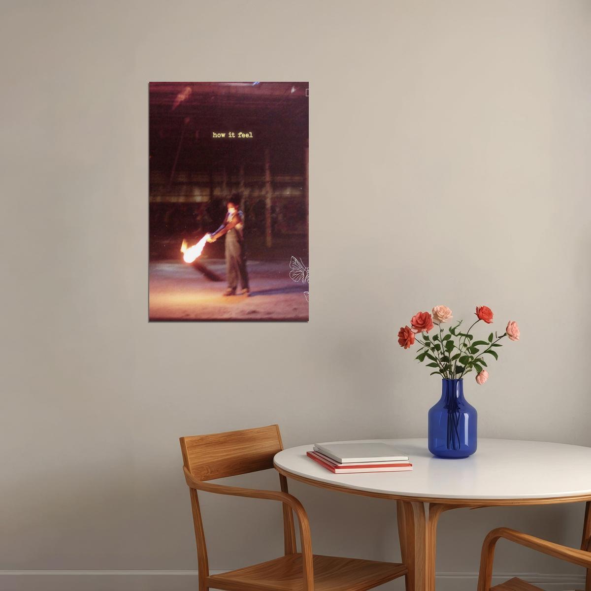 David The Tragic Album How It Feel Music Poster Wall Art Print Home Wall Decor - xonomax