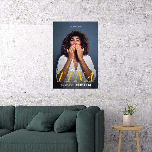 Tina 2021 Documentary Biography Music History Poster Wall Art Print Home Wall Decor - xonomax