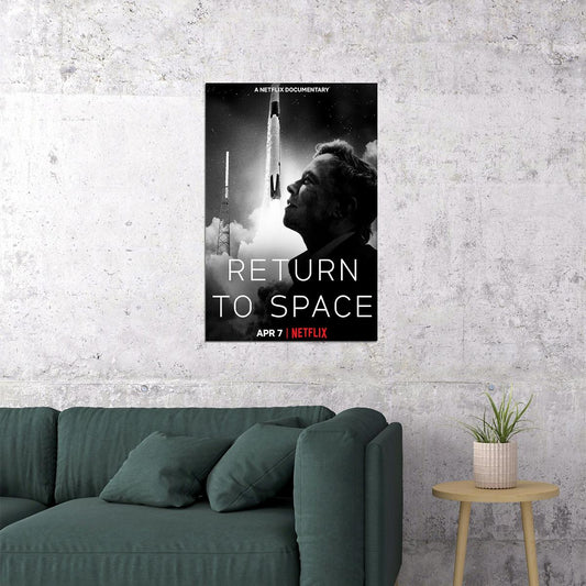 Return To Space Movie Documentary Space Travel Poster Wall Art Print Home Wall Decor - xonomax