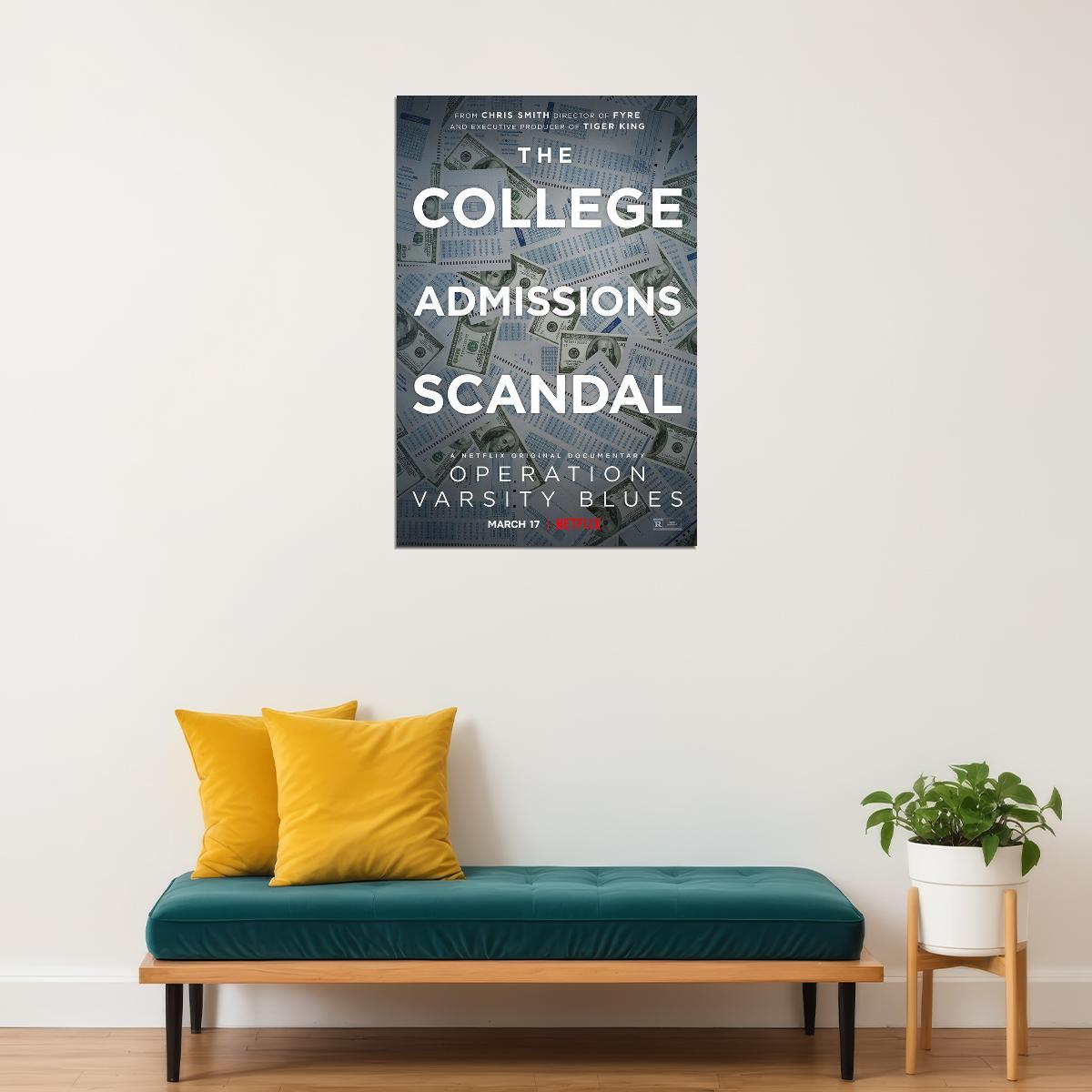 Operation Varsity Blues: The College Admissions Scandal Poster Wall Art Print Home Wall Decor - xonomax