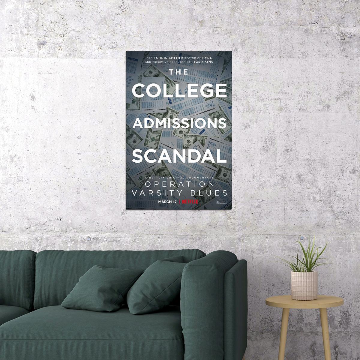 Operation Varsity Blues: The College Admissions Scandal Poster Wall Art Print Home Wall Decor - xonomax
