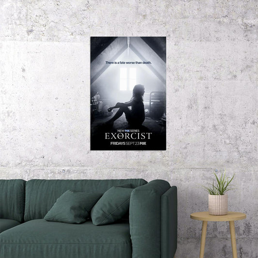 The Exorcist Classic Horror Movie Poster Wall Art Print Home Wall Decor - xonomax