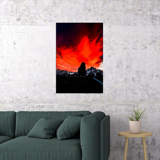 Gentry Fox Album The View From Nowhere Poster Wall Art Print Home Wall Decor - xonomax