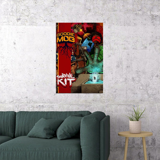 Goodie Mob Album Survival Kit Music Poster Wall Art Print Home Wall Decor - xonomax