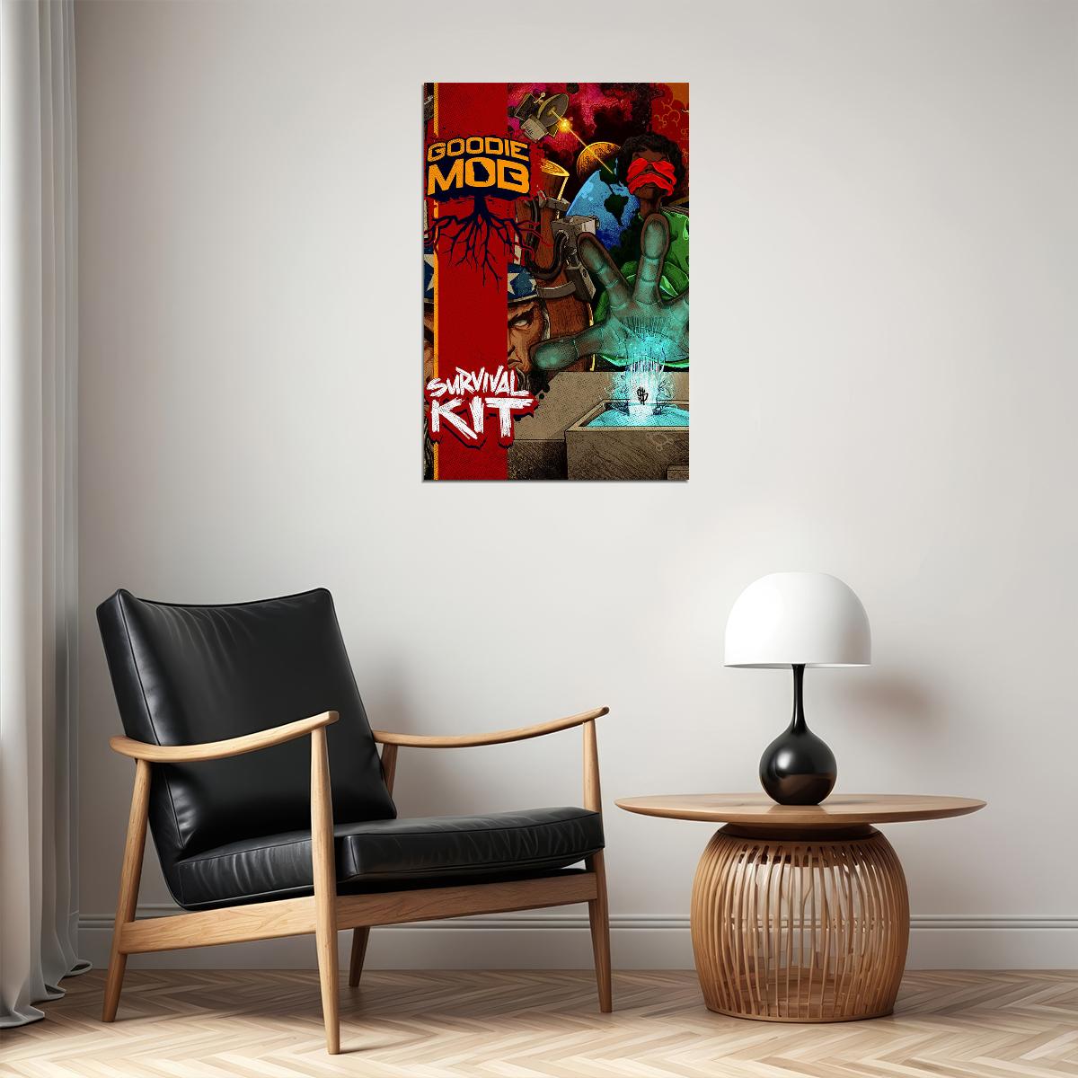 Goodie Mob Album Survival Kit Music Poster Wall Art Print Home Wall Decor - xonomax
