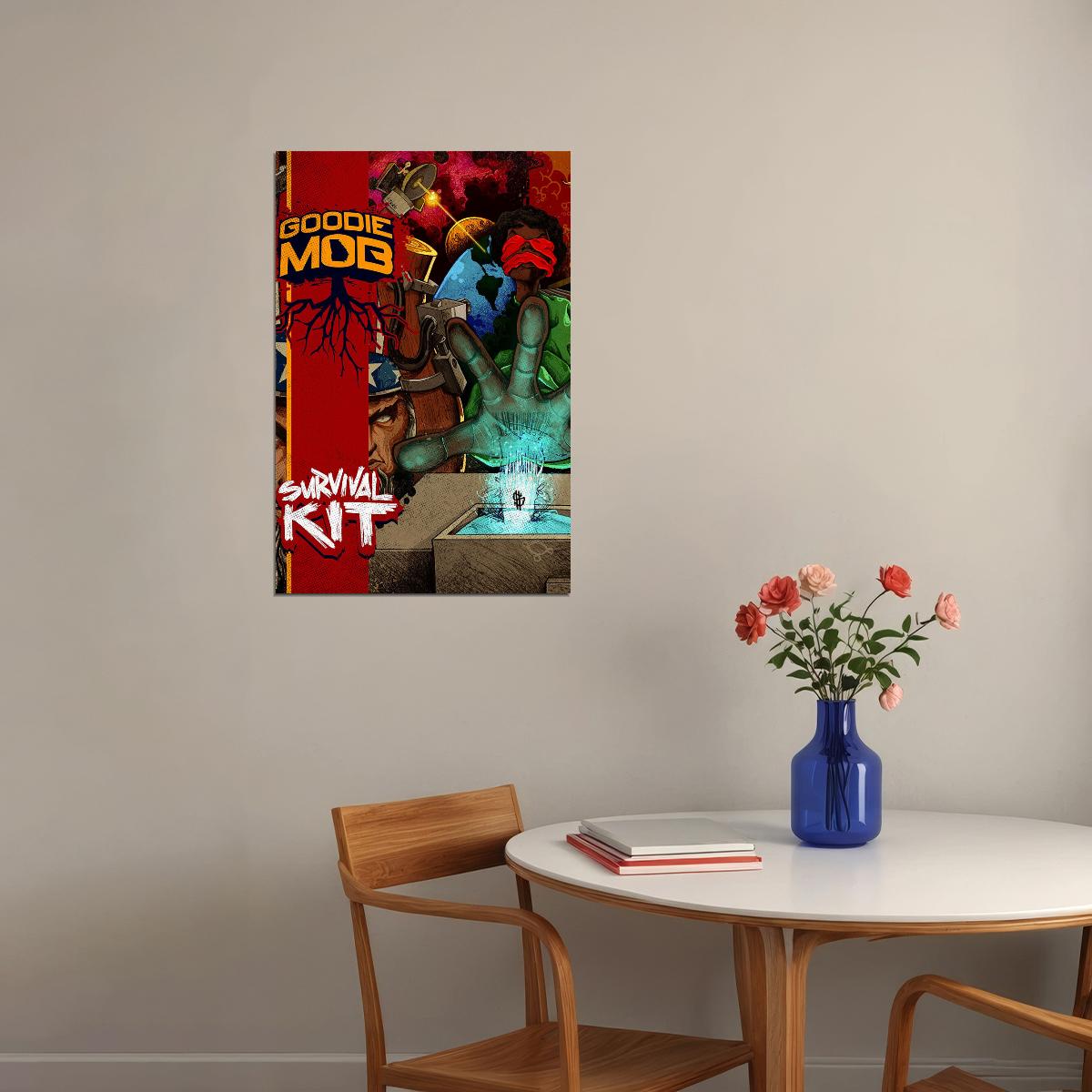Goodie Mob Album Survival Kit Music Poster Wall Art Print Home Wall Decor - xonomax