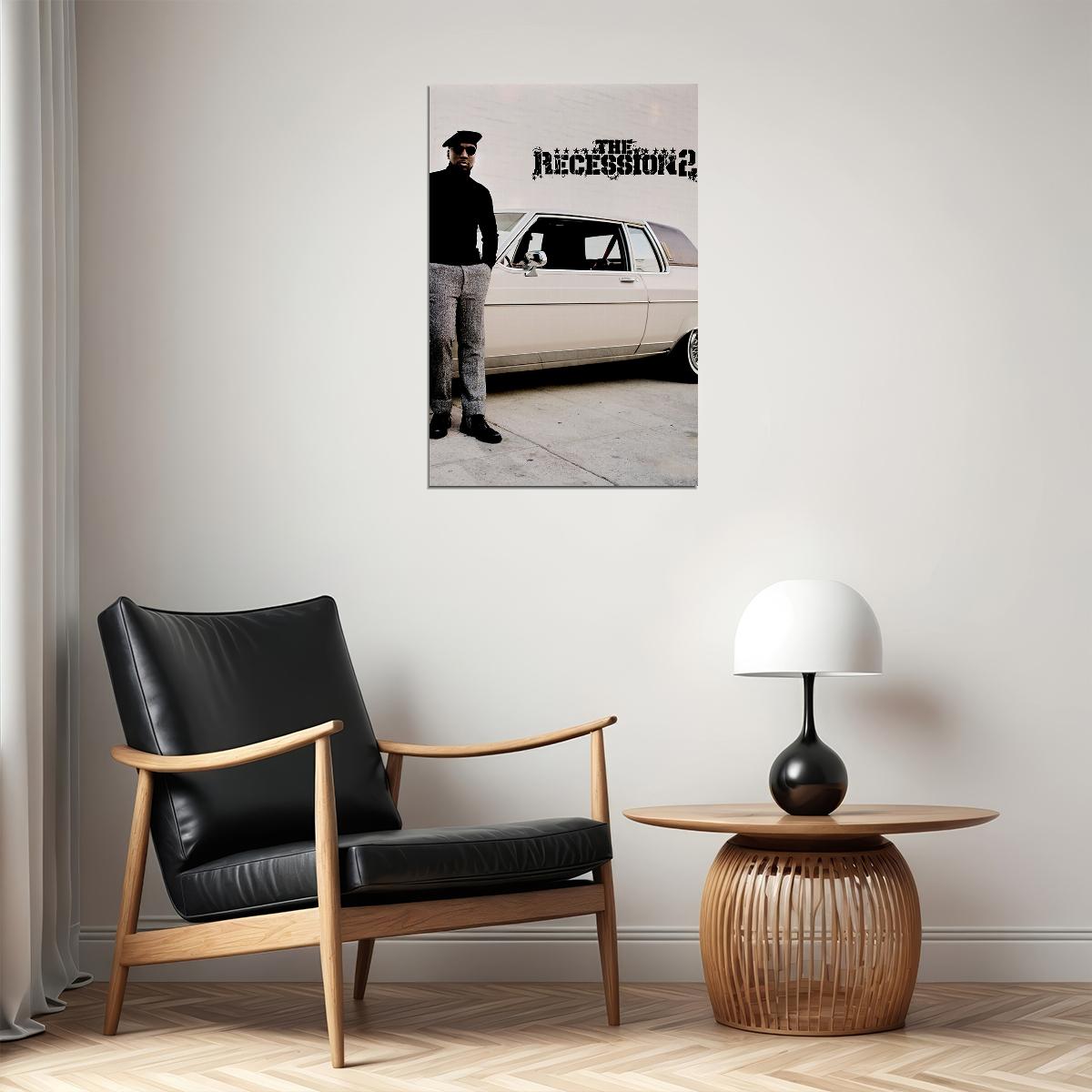 Jeezy Album The Recession 2 Music Poster Wall Art Print Home Wall Decor - xonomax