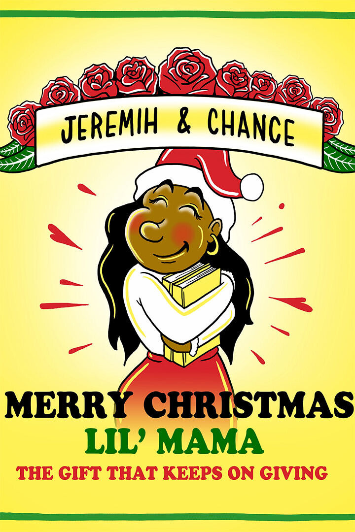 Chance The Rapper Jeremih Merry Christmas Poster Wall Art Print Home Wall Decor - xonomax