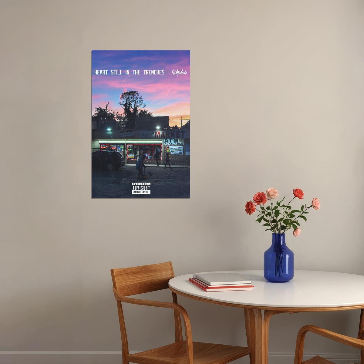 Lightshow Album Heart Still In The Trenches Poster Wall Art Print Home Wall Decor - xonomax