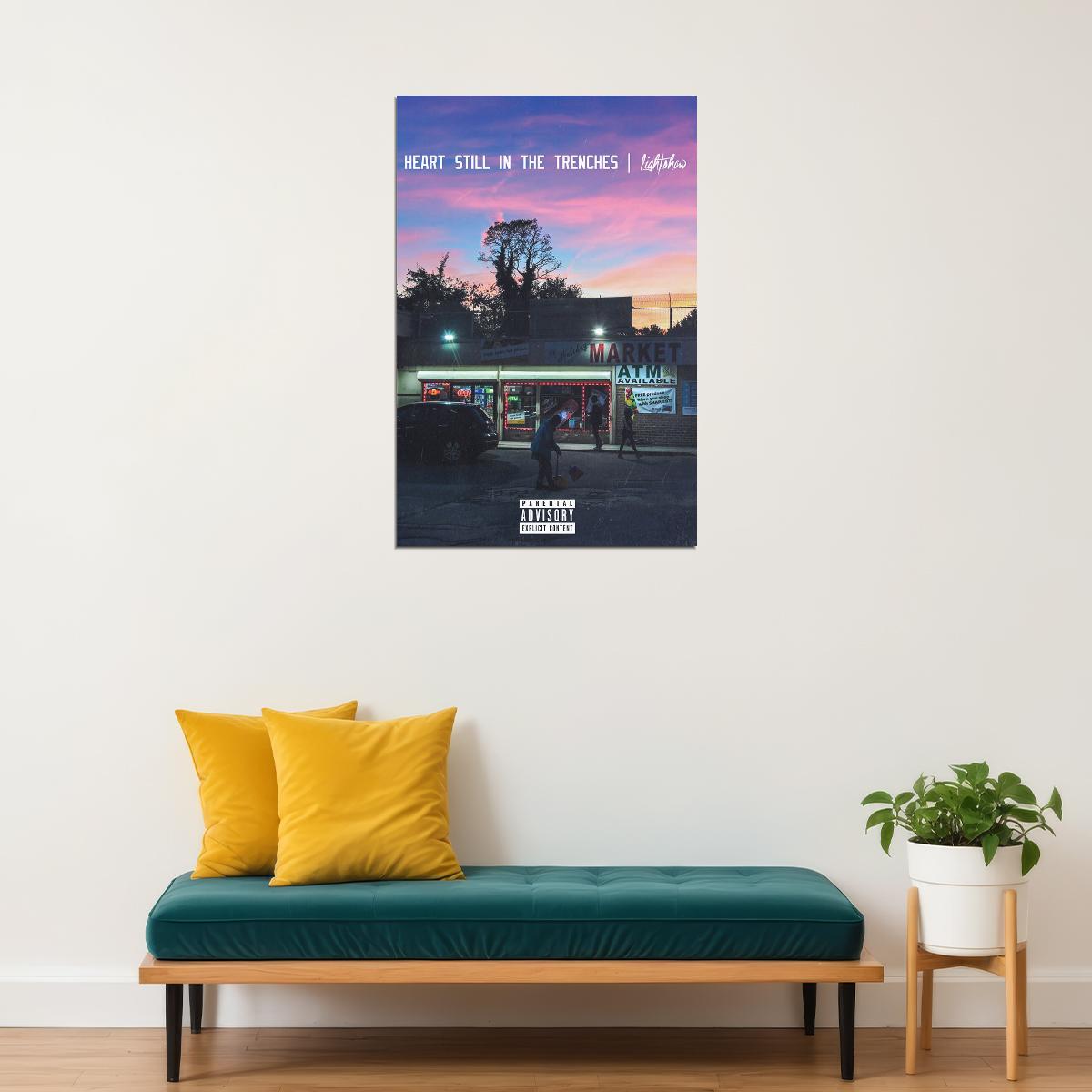 Lightshow Album Heart Still In The Trenches Poster Wall Art Print Home Wall Decor - xonomax