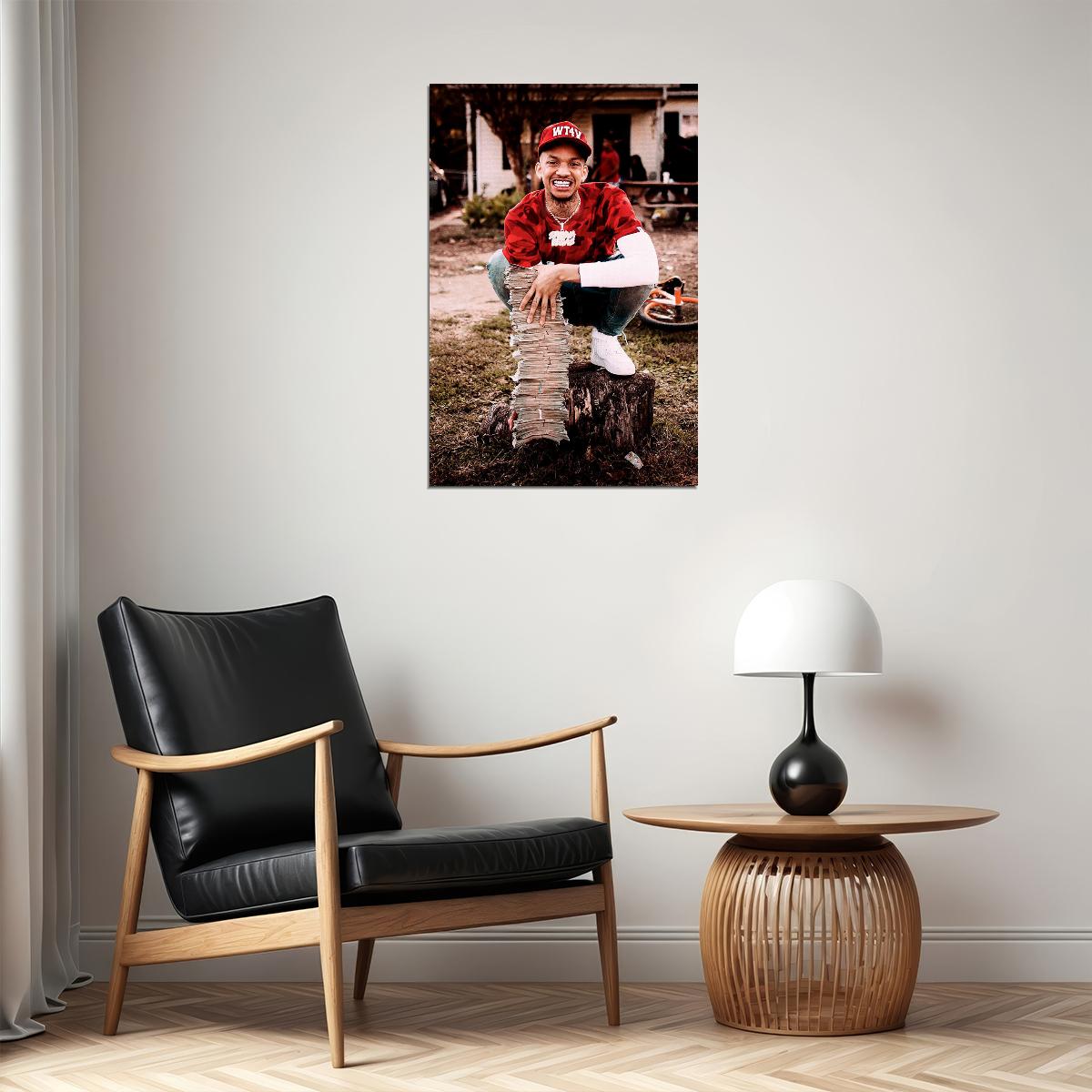 Stunna 4 Vegas Album Welcome To 4 Music Poster Wall Art Print Home Wall Decor - xonomax