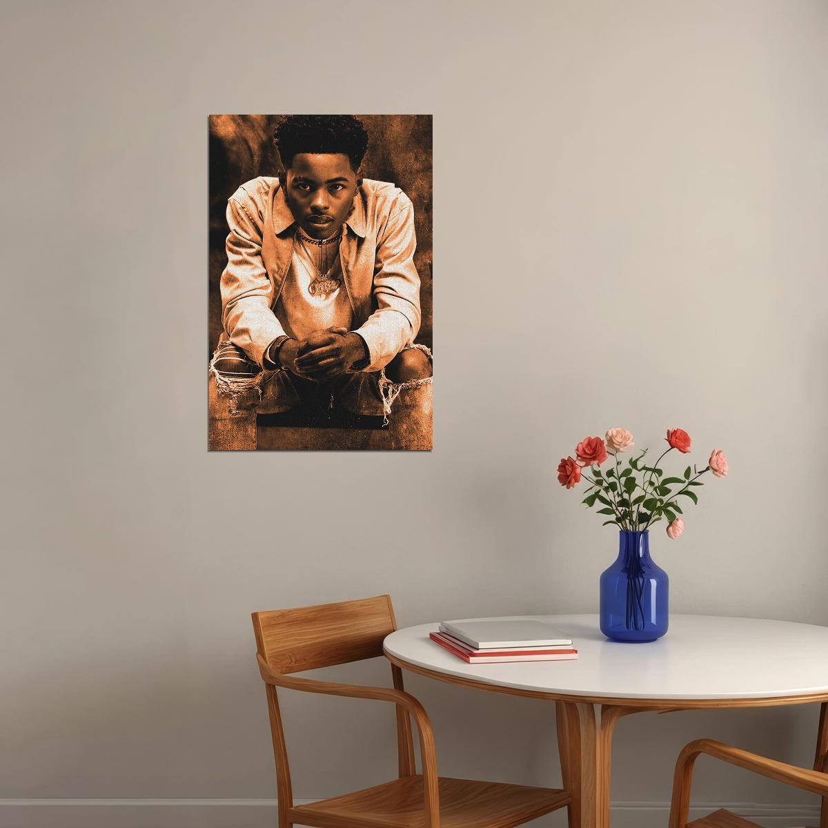 Ysn Flow Album Long Story Short Musician Poster Wall Art Print Home Wall Decor - xonomax