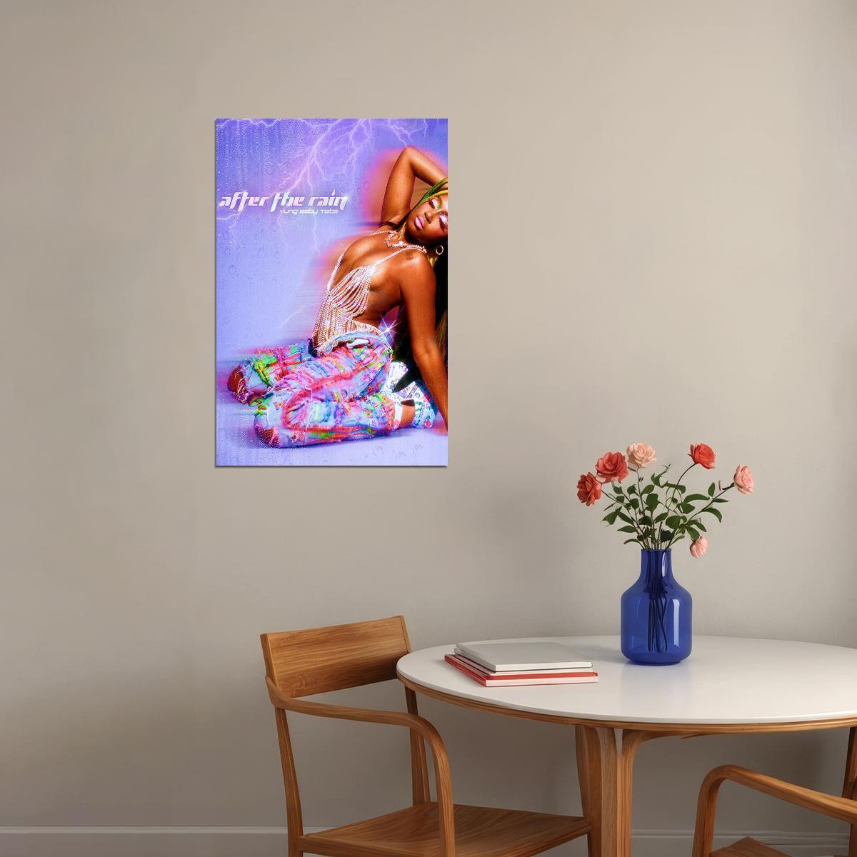 Yung Baby Tate Album After The Rain Music Poster Wall Art Print Home Wall Decor - xonomax
