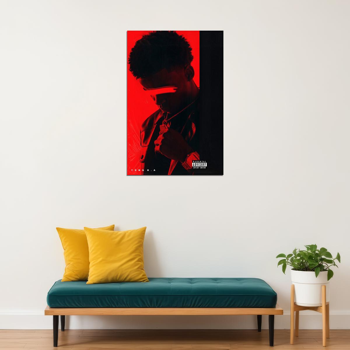 Yxng Ka Album Cover Reaper Szn Poster Wall Art Print Home Wall Decor - xonomax