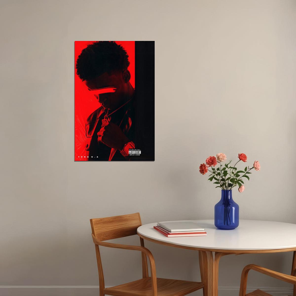 Yxng Ka Album Cover Reaper Szn Poster Wall Art Print Home Wall Decor - xonomax