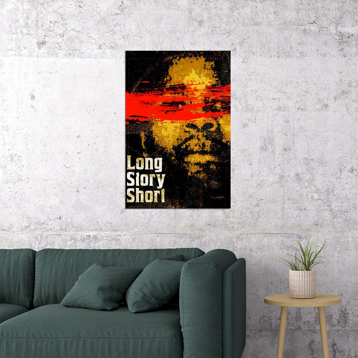 Heem Dj Green Lantern Long Story Short Poster Wall Art Print Home Wall Decor - xonomax