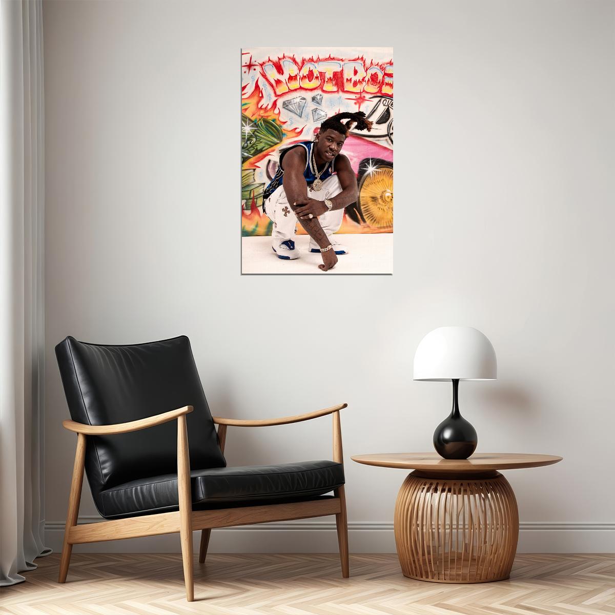 Hotboii Album Double O Baby Poster Wall Art Print Home Wall Decor - xonomax