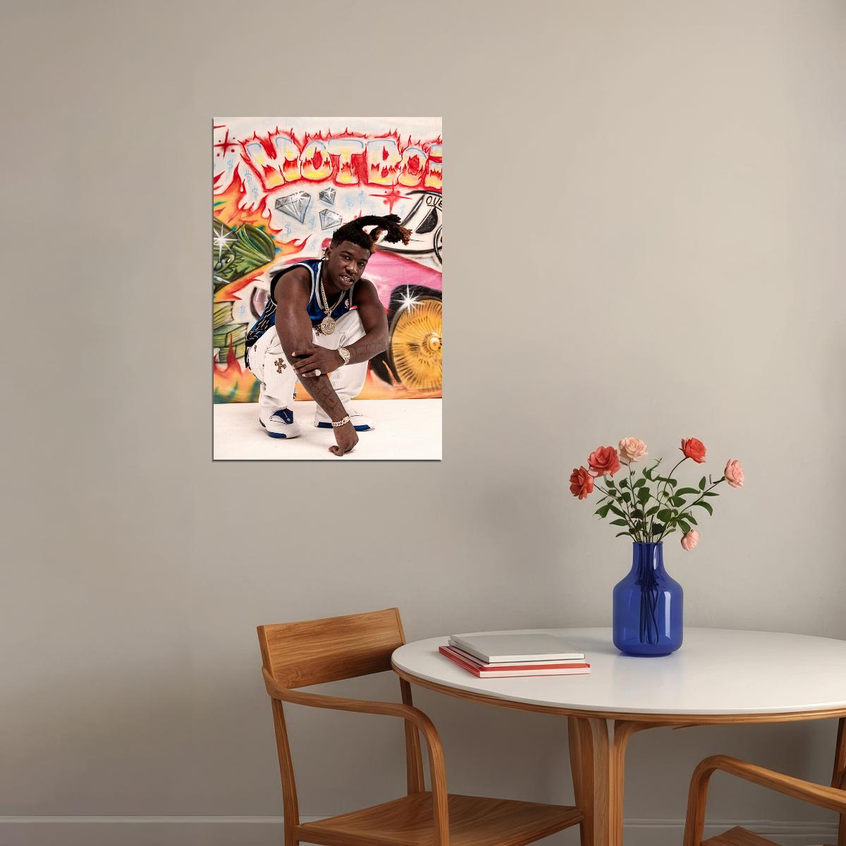 Hotboii Album Double O Baby Poster Wall Art Print Home Wall Decor - xonomax