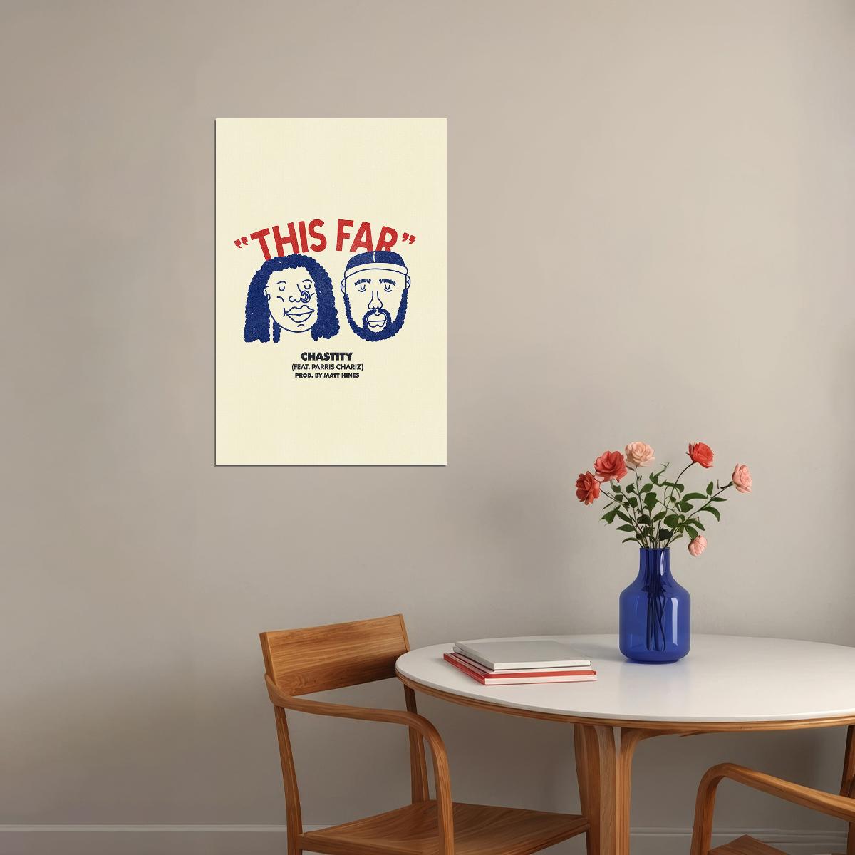 Parris Chariz Chastity Album This Far Poster Wall Art Print Home Wall Decor - xonomax
