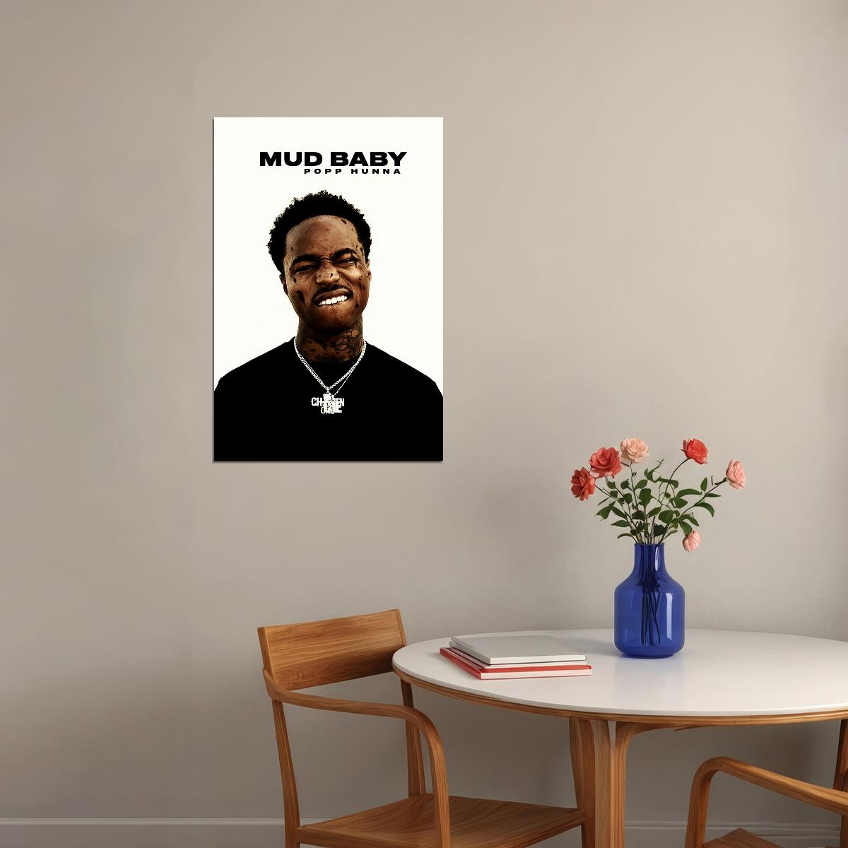 Popp Hunna Album Mud Baby Poster Wall Art Print Home Wall Decor - xonomax
