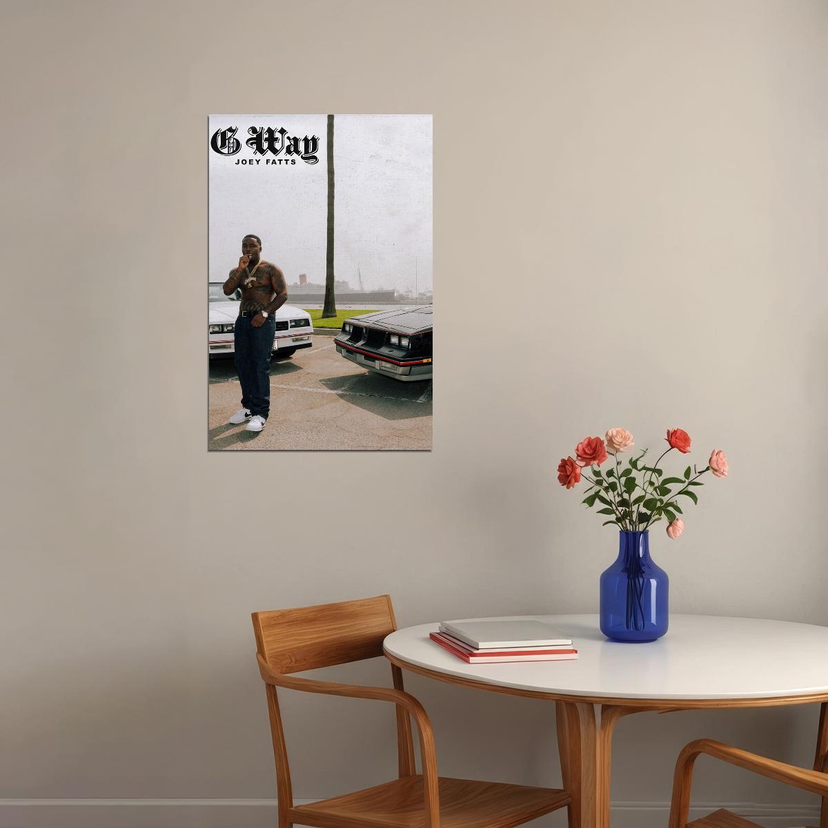 Joey Fatts Album G Way Poster Wall Art Print Home Wall Decor - xonomax