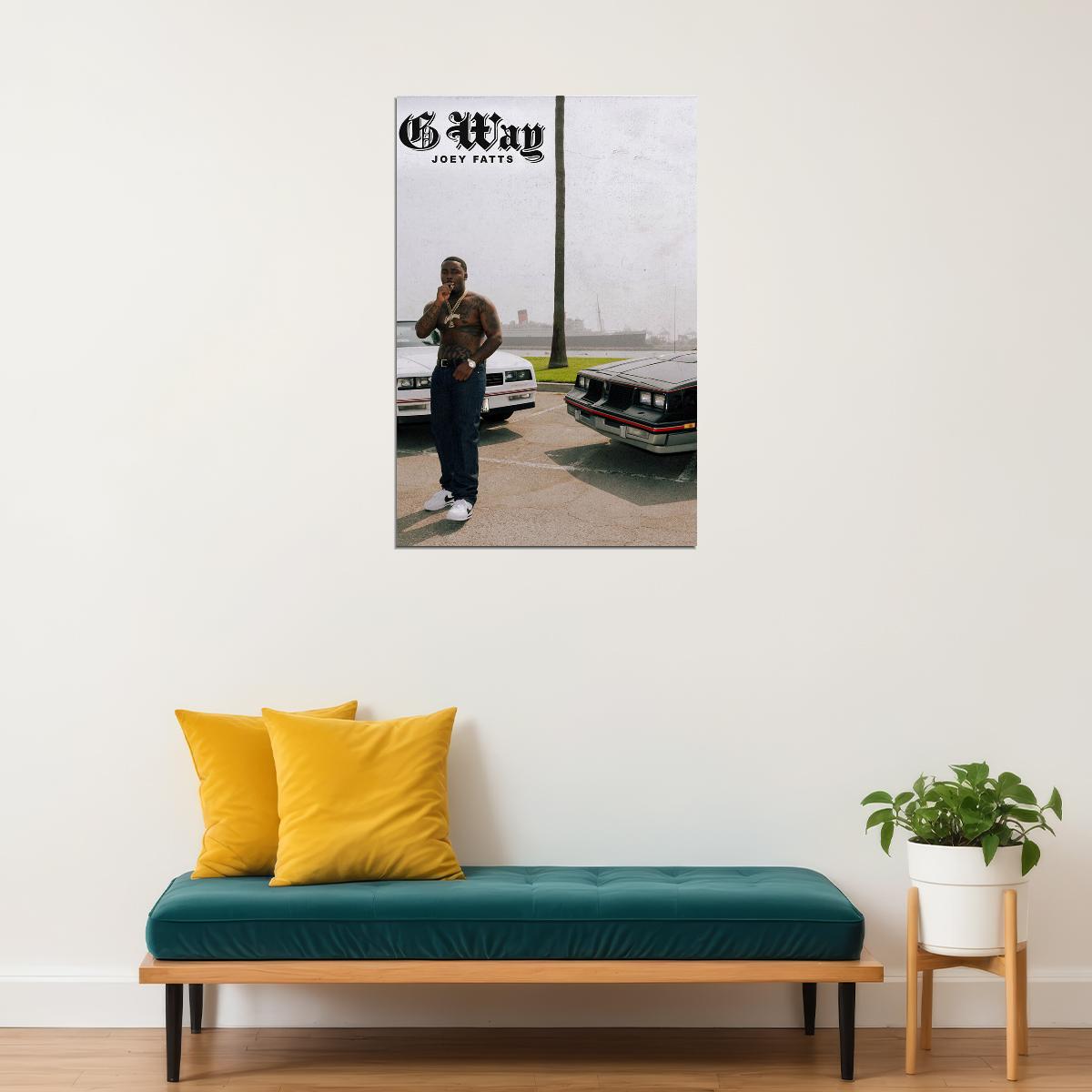 Joey Fatts Album G Way Poster Wall Art Print Home Wall Decor - xonomax