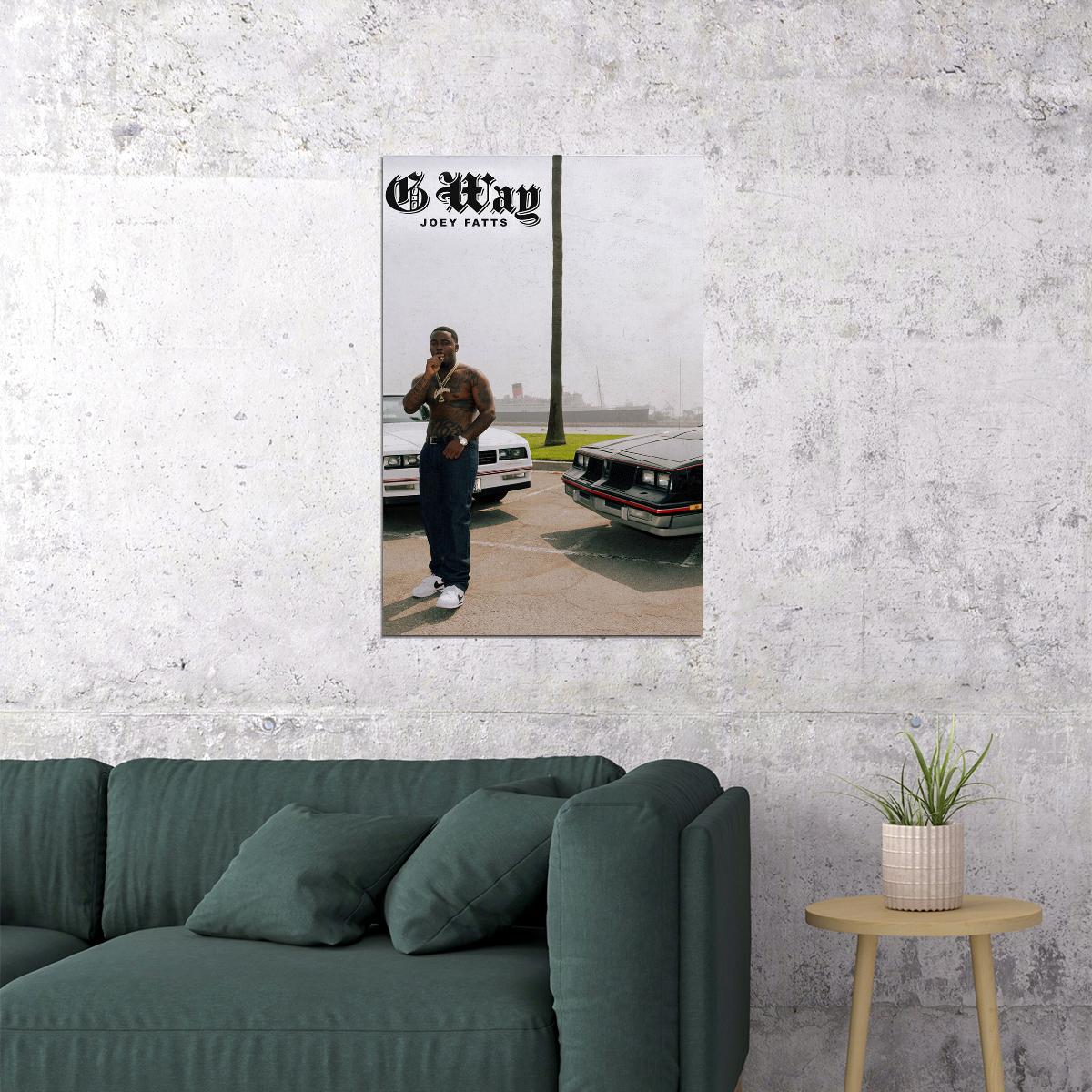 Joey Fatts Album G Way Poster Wall Art Print Home Wall Decor - xonomax