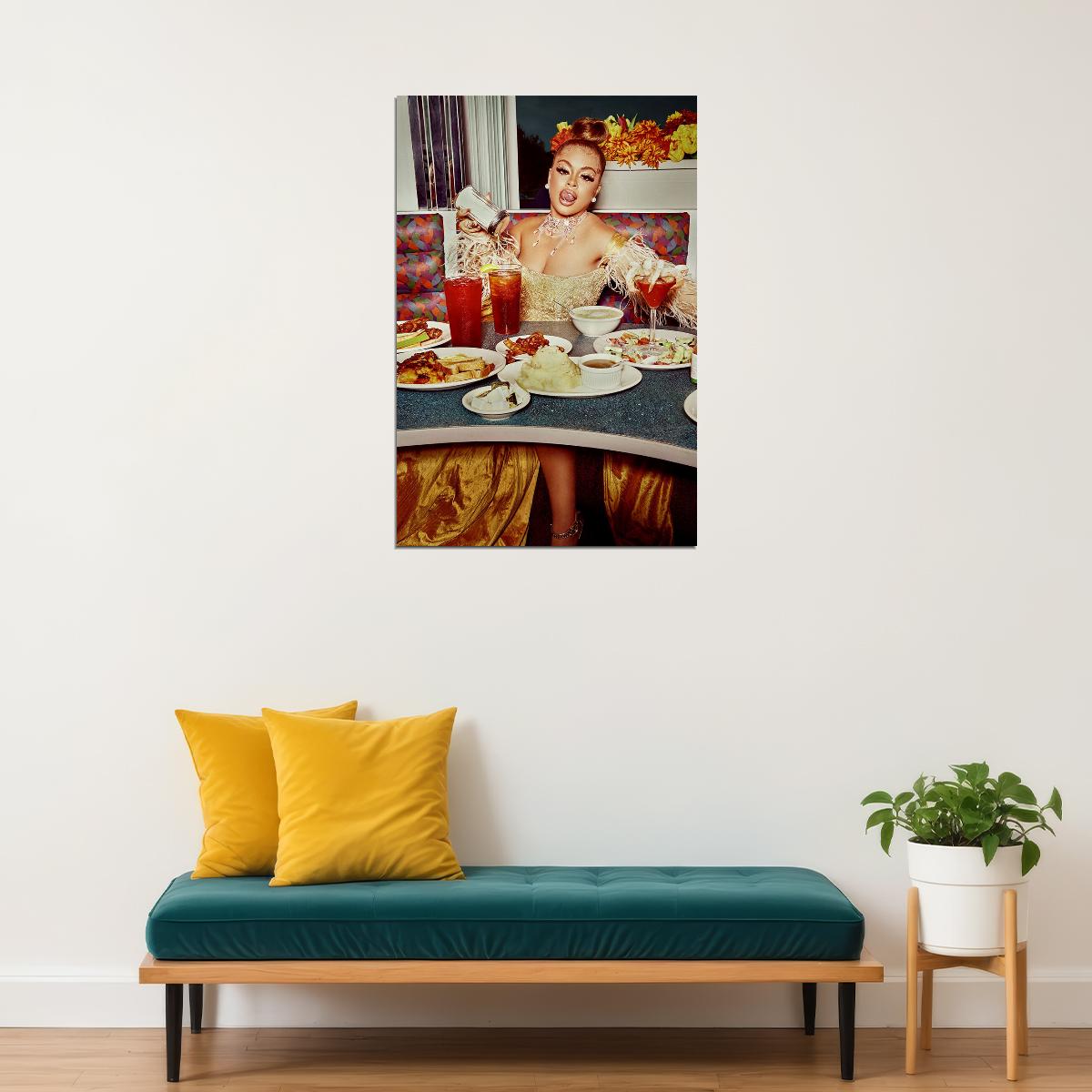 Mulatto Album Queen Of Da Souf Poster Wall Art Print Home Wall Decor - xonomax