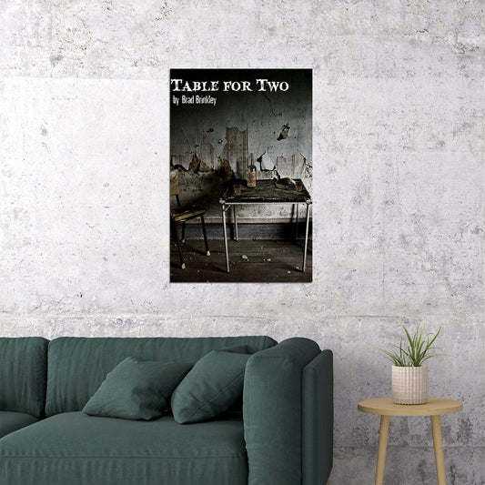 Brad Brinkley Table For Two Ep Cover Poster Wall Art Print Home Wall Decor - xonomax