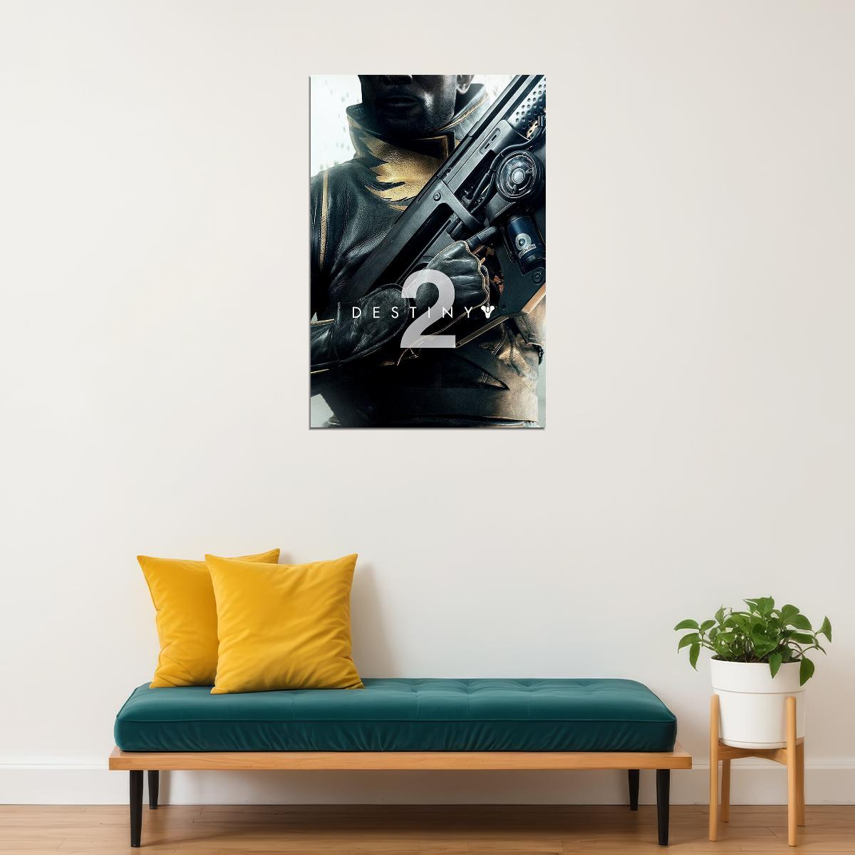 Destiny 2 Multiplayer Video Game Series Poster Wall Art Print Home Wall Decor