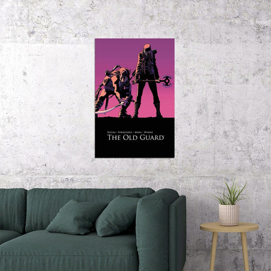 The Old Guard Movie Adventure Action Fantasy Poster Wall Art Print Home Wall Decor - xonomax