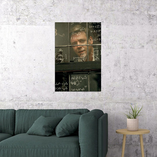 A Beautiful Mind Movie Drama Romance Poster Wall Art Print Home Wall Decor - xonomax