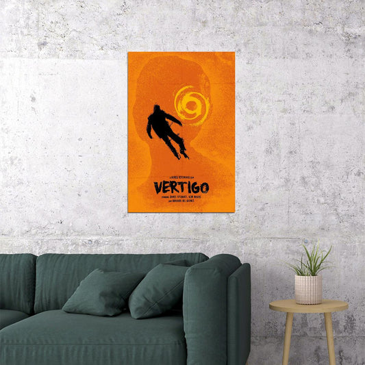 Vertigo Movie Mystery Romance Thriller Poster Wall Art Print Home Wall Decor - xonomax
