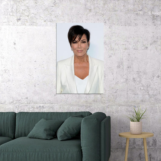 Kris Jenner Great Inspirational Business Person Poster Wall Art Print Home Wall Decor - xonomax