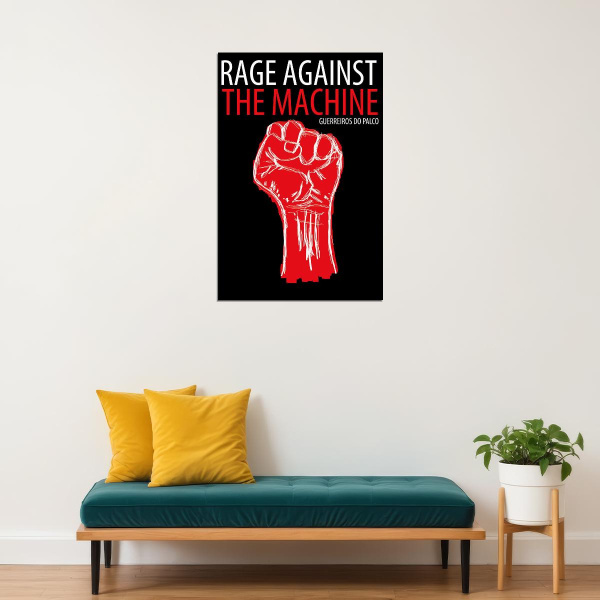 Rage Against The Machine And 1997 Gift Documentary Poster Wall Art Print Home Wall Decor - xonomax