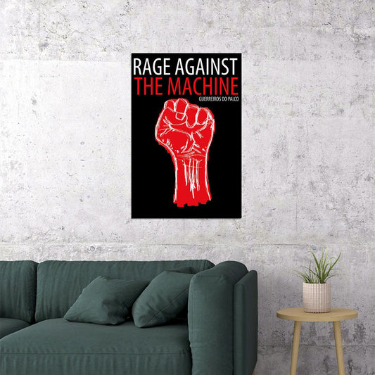Rage Against The Machine And 1997 Gift Documentary Poster Wall Art Print Home Wall Decor - xonomax
