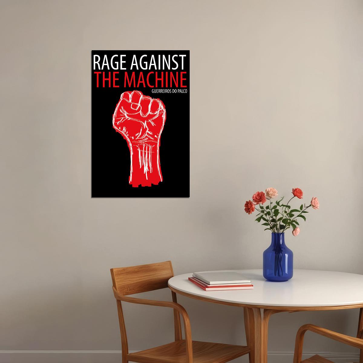 Rage Against The Machine And 1997 Gift Documentary Poster Wall Art Print Home Wall Decor - xonomax