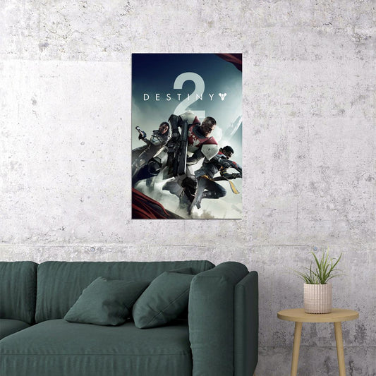 Destiny 2 Video Game Role Playing Game Poster Wall Art Print Home Wall Decor - xonomax