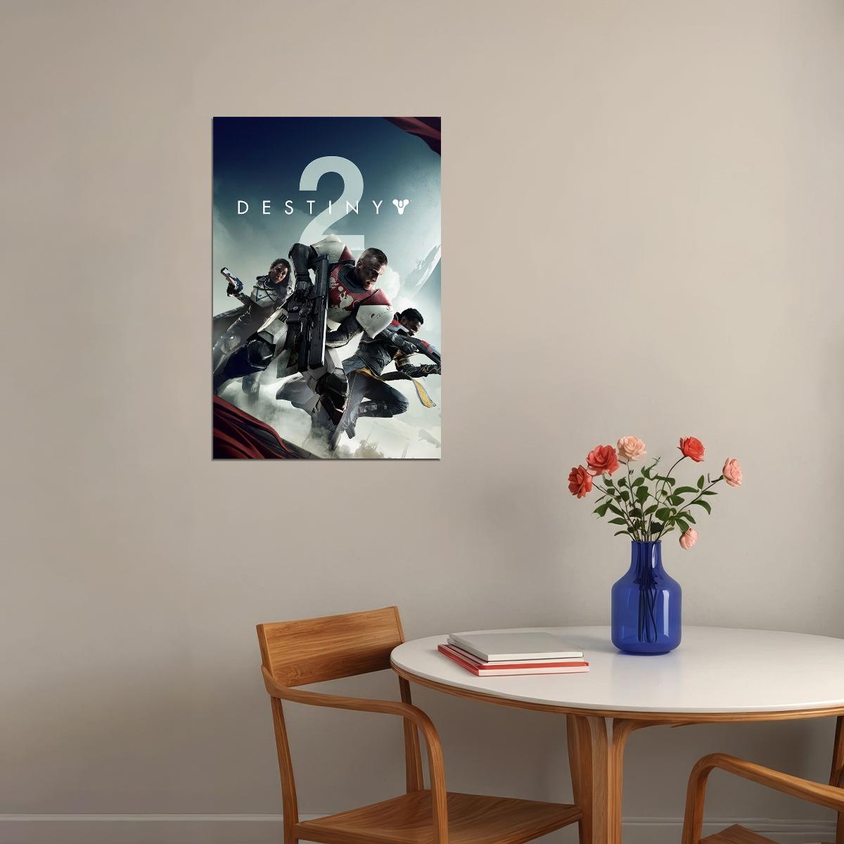 Destiny 2 Video Game Role Playing Game Poster Wall Art Print Home Wall Decor
