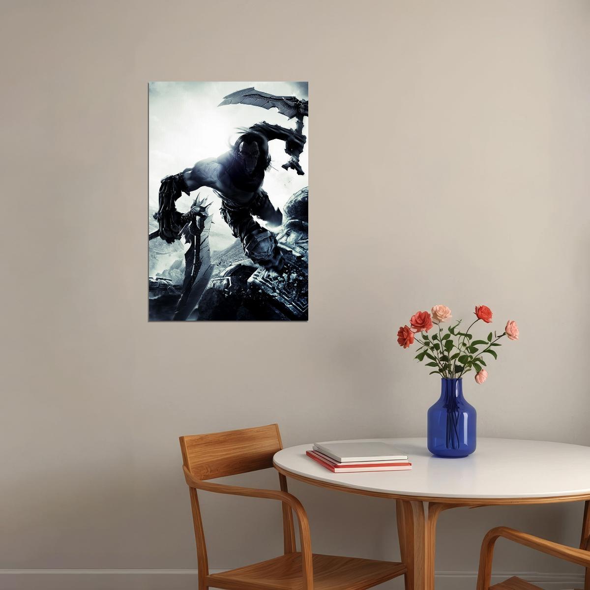Darksiders Video Game Series Poster Wall Art Print Home Wall Decor