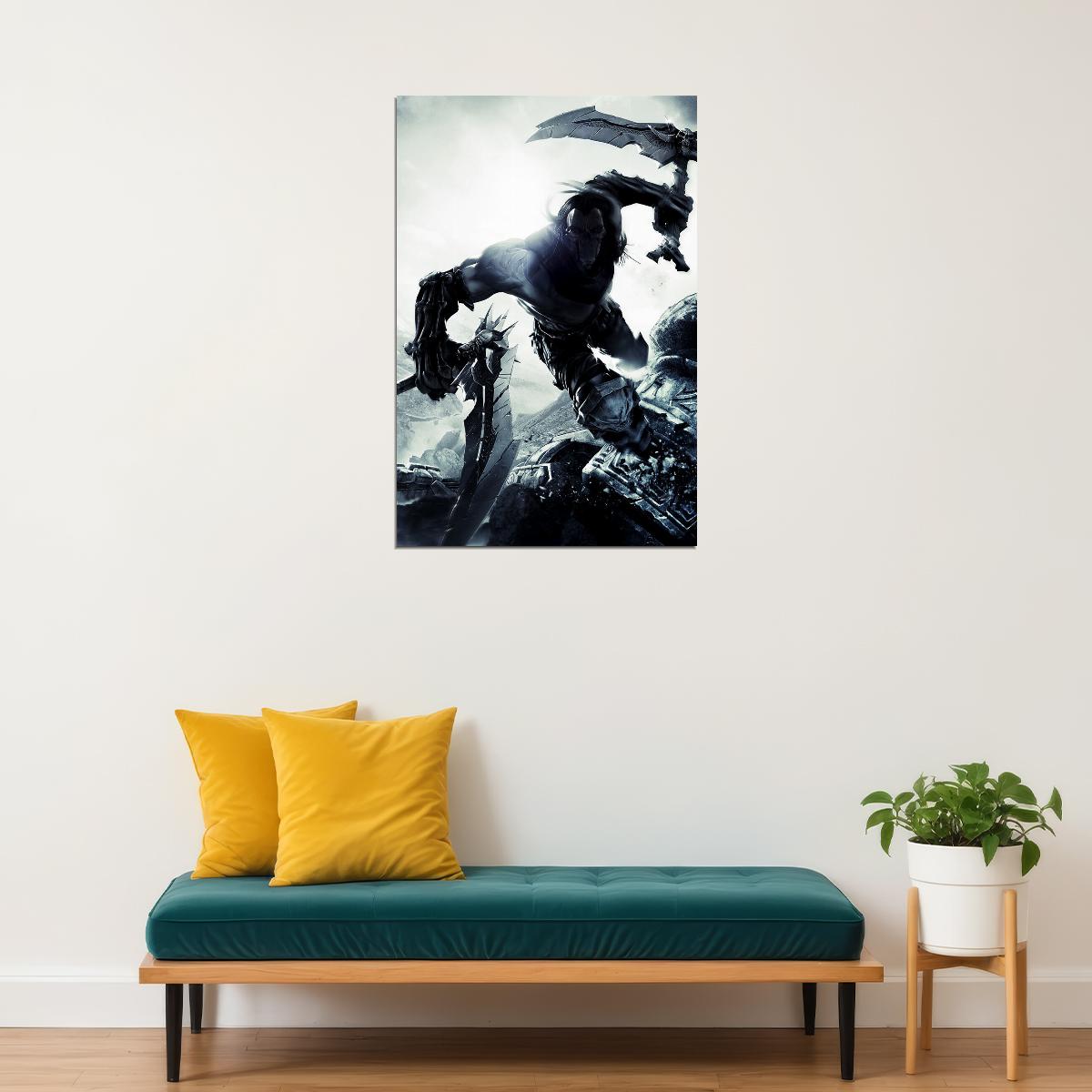 Darksiders Video Game Series Poster Wall Art Print Home Wall Decor