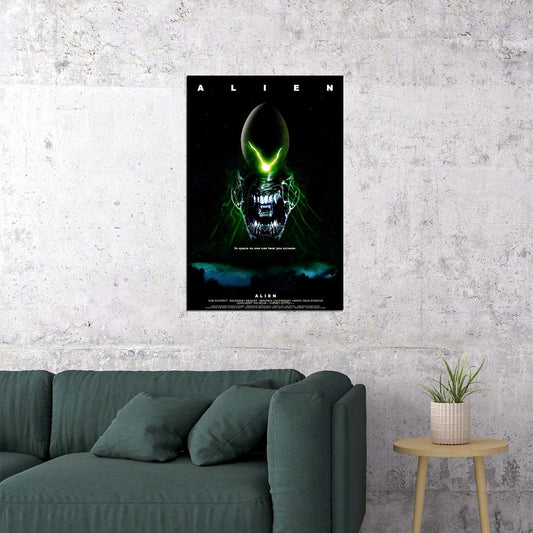 Classic Alien Movie Science Fiction Adventure Poster Wall Art Print Home Wall Decor - xonomax