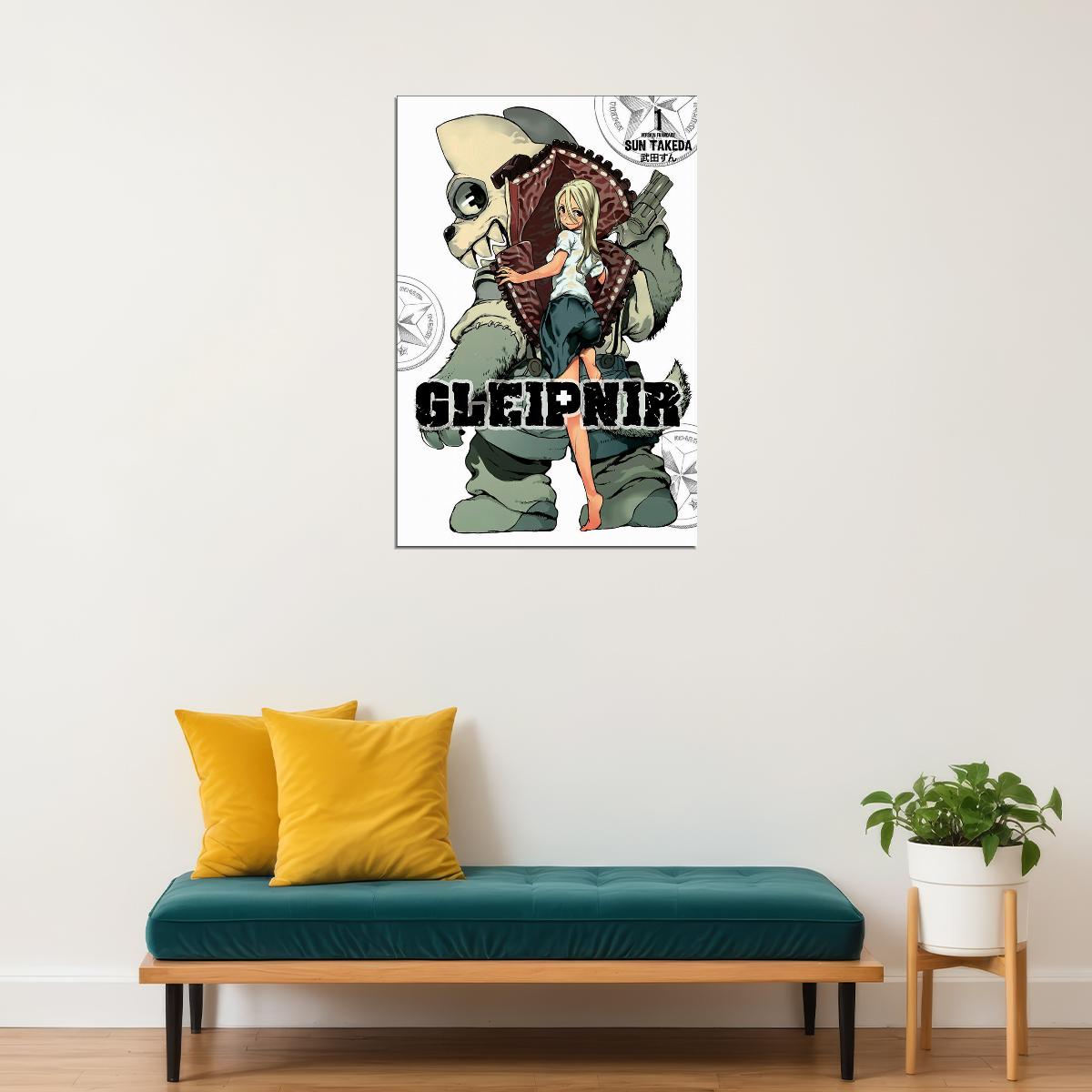 Gleipnir Anime Action Fantasy Adventure Poster Wall Art Print Home Wall Decor