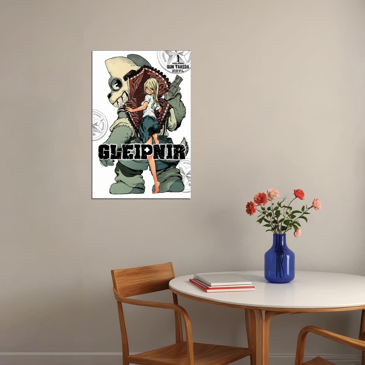 Gleipnir Anime Action Fantasy Adventure Poster Wall Art Print Home Wall Decor