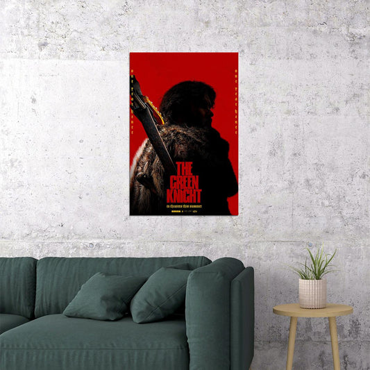 The Green Knight 2021 Movie Poster Wall Art Print Home Wall Decor - xonomax