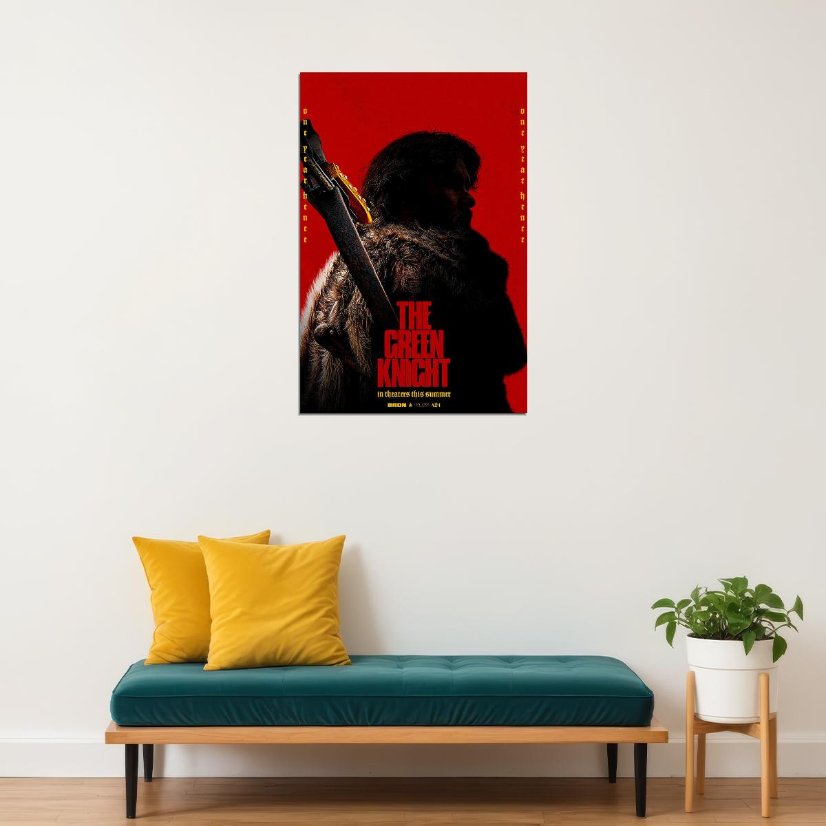 The Green Knight 2021 Movie Poster Wall Art Print Home Wall Decor - xonomax