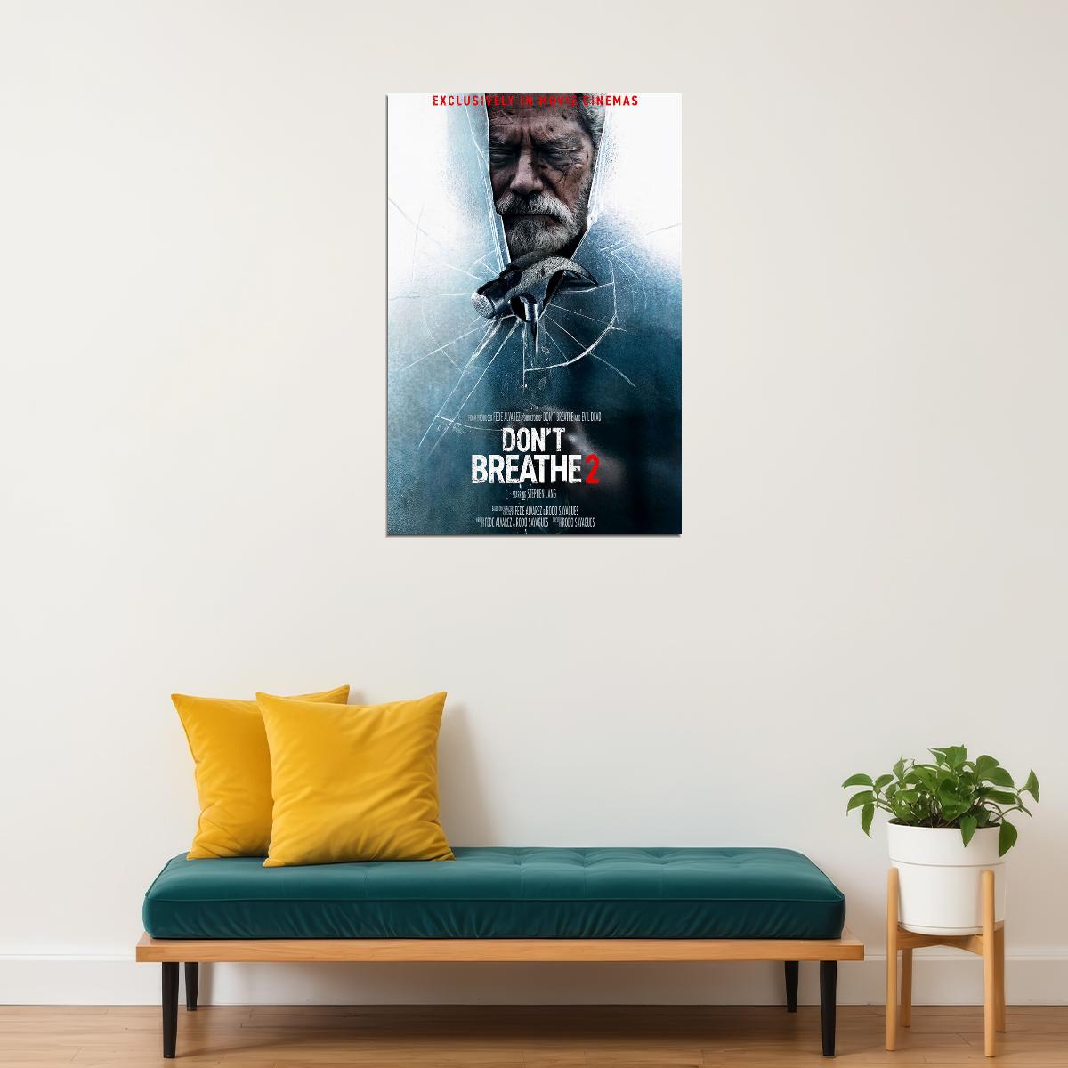 Don't Breathe 2 2021 Movie Poster Wall Art Print Home Wall Decor - xonomax