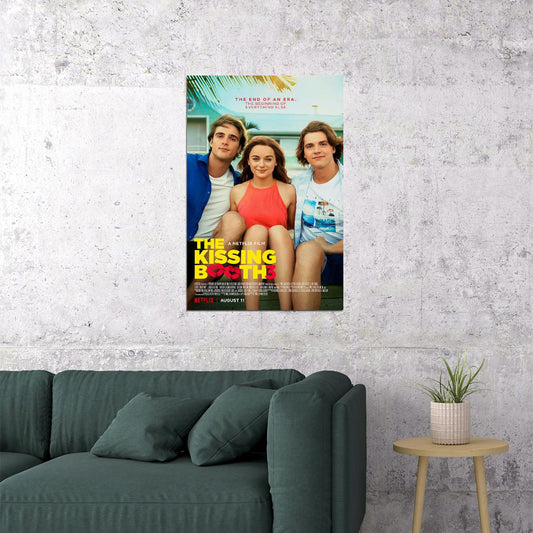 The Kissing Booth 3 2021 Movie Poster Wall Art Print Home Wall Decor - xonomax