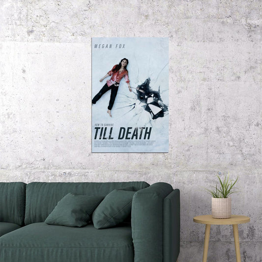 Till Death 2021 Survive Movie Poster Wall Art Print Home Wall Decor - xonomax